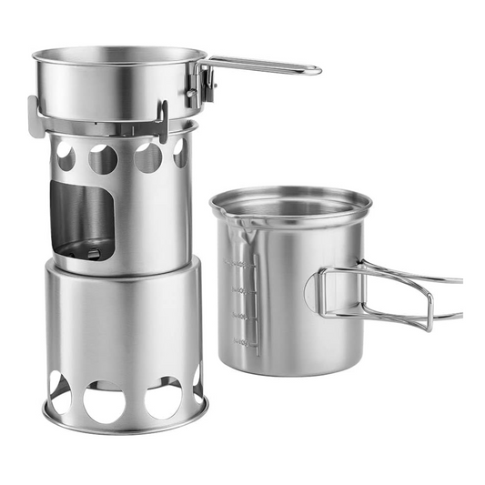 Stainless Steel Cooking Set Lightweight