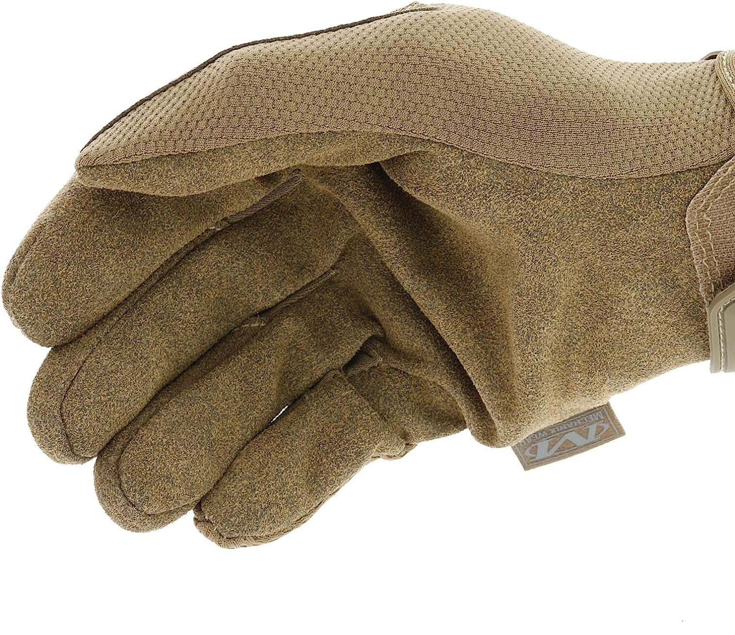 : the Original Tactical Work Gloves with Secure Fit, Flexible Grip for Multi-Purpose Use, Durable Touchscreen Safety Gloves for Men (Brown, Large)