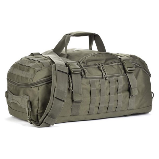 Tactical Duffle Bag Backpack  (Green, 80L)