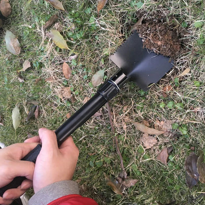 Foldable Shovel with Compass Storage Bag